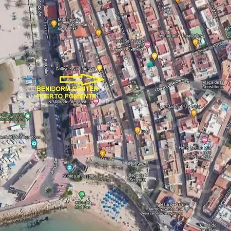 Apartman Center Puerto Poniente 1º Benidorm